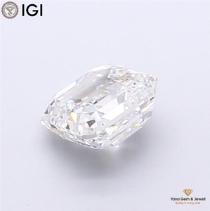 Diamante de Corte Asscher Cultivado en Laboratorio con Certificación IGI, Color E, Claridad VVS1, 1.50 Quilates, para Joyería de Novia - Product Image 6