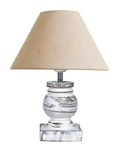 <b>Rustic</b> Distressed Wood <b>Table</b> Lamp Jute Dome Shade Farmhouse <b>Bedside</b> Night Light for Living Room - Product Image 3
