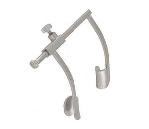 เครื่องมือตรวจตาแบบพรีเมียมและคุณภาพสูง ปรับระดับได้ด้วยสกรู พร้อมใบมีดแบบเจาะรูซ้ายและขวา ผลิตจากสแตนเลสสตีล ผิวสัมผัสแบบขัดทราย - Product Image 6