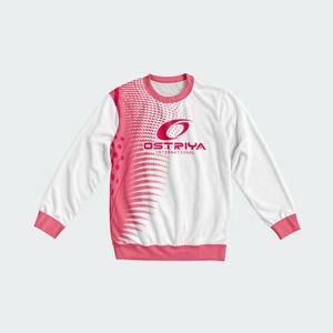 Sweat-shirt personnalisé à blocs de couleur pour femme, col rond, manches longues, 100 % coton tricoté, respirant, imprimé lettres sur le devant, collection automne - Product Image 5