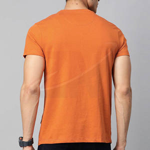 Nueva Colección, Camisetas Color Naranja para Hombre, Venta al Por Mayor, Camisetas Personalizadas Casuales Unisex para Hombre, Tallas Grandes - Product Image 5