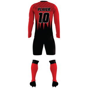 Tenue de football Elite Sports 100% polyester respirant, noms et numéros d'équipe personnalisés, unisexe adulte, conçue pour un confort et une vitesse optimaux - Product Image 2