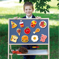 Autocollants magnétiques pour enfants, ensemble de jeu magnétique éducatif, jouets magnétiques réutilisables pour l'apprentissage et le jeu créatif des enfants