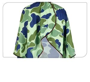 Hairdressing Cape <b>Pink</b> Purple Black Camouflage Print Polyester Non-Stick Hair Salon Barber Use 140x160cm - Product Image 6