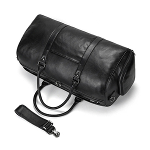 <b>Holdall</b> Weekender <b>Men</b> <b>Leather</b> Duffle Bag Gym Weekender Travel Bag for <b>Men</b> Duffle Overnight Bag - Product Image 3