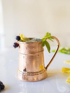 Taza de Cobre Moscow Mule con Asa para Cerveza, Vino, Refrescos y Vodka - Product Image 2