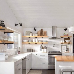 Meetvii — supports muraux flottants en acier, salle de sport industrielle en fonte, Support robuste pour tuyau, décoration en métal, fer - Product Image 6