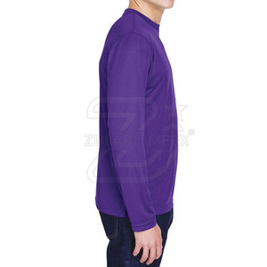 ออกแบบเสื้อเชิ้ตแขนยาวโลโก้ของคุณเอง เสื้อเชิ้ตแขนยาวคอกลมสำหรับผู้ชาย สวมใส่สบาย พร้อมดีไซน์ตามสั่ง - Product Image 2