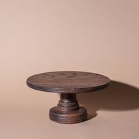 Support à gâteau en bois rustique fait main, options personnalisables, thème ferme, table de dessert, décoration de comptoir de cuisine, qualité supérieure