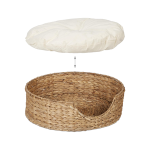 Lit pour animaux de compagnie en jacinthe d'eau naturelle à prix abordable pour chiens et chats – Lits personnalisés fabriqués par des grossistes vietnamiens - Product Image 2