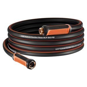 Tubo da Giardino in Gomma Rinforzata a 4 Strati da 15m (50ft) - 150PSI in Servizio, 600PSI di Rottura, Flessibile, Anti-Piega, per Esterni - MOQ 100m - Product Image 1