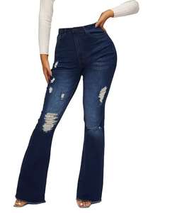 Pantalon de travail en jean cargo pour homme avec logo personnalisé, double genou renforcé, en denim coloré - Product Image 6