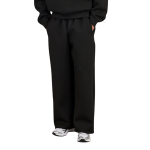 Ensemble de survêtement décontracté pour homme : sweat à capuche ample et pantalon à jambe droite avec ourlet ouvert, taille élastique, manches longues - Product Image 4