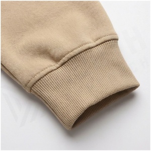 <b>Women</b> Hooded Quarter-<b>Zip</b> Sweatshirt Solid Color Casual Full Sleeve Midweight Fleece Autumn Wear with Front Pockets - Product Image 6
