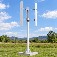 Éolienne à axe vertical de type H commerciale 10kW 20kW 220V 380V pour ferme, usine, micro-réseau
