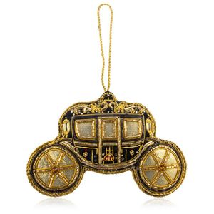 Adorno Navideño de Cristal con Cuentas Hecho a Mano, Diseño de Hombre de Jengibre, con Lentejuelas, para Árbol de Navidad, Estilo Vintage, de Ziyan Handicraft - Product Image 6