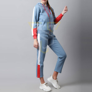 Trajes Deportivos de Mujer al por Mayor de Algodón y Poliéster, Trajes Deportivos de Secado Rápido, Trajes Deportivos de Manga Larga para Mujer - Product Image 4