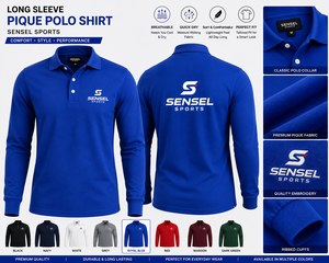 Camisetas Polo de Mujer Bordadas Personalizadas de Punto Sólido, 100% Algodón, Secado Rápido, Transpirables, Camisetas Polo de Golf de Manga Larga para Mujer - Product Image 6