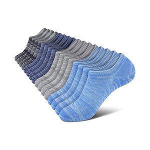 Men's Breathable Knitted Ankle <b>Socks</b> Solid Color Thin Cotton Spandex Low Cut Daily Wear Summer <b>Socks</b> 5 Pairs - Product Image 4