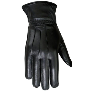 Geo Brothers Sports Custom Cowhide Leather Wrist-Length Touchscreen Cashmere Lining Palm Protection Driving <b>Gloves</b> Custom Logo - Product Image 3