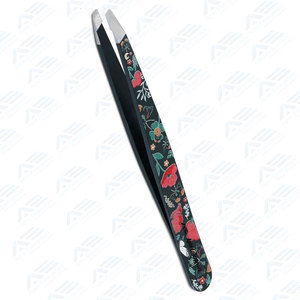 Durable Stainless Steel Precision Eyebrow Tweezers Slanted Design Beauty Care Instruments and Professional Beauty Tools - Product Image 4