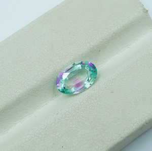 HAYAAT GEMS - Zafiro Ovalado de 2 Quilates, Cultivado en Laboratorio, Color Bio, Facetado, Piedra Preciosa Suelta (9x6x3.5mm) para Joyería - Product Image 6