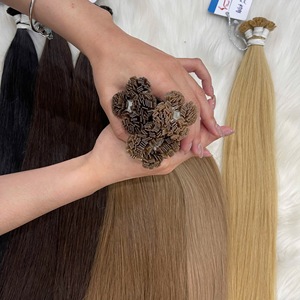 Extensiones de cabello humano vietnamita liso con punta plana de queratina de 24 pulgadas, precio de mayoreo de fábrica, listas para enviar. - Product Image 4