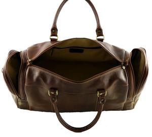 กระเป๋าเดินทางหนังแท้สไตล์วินเทจ ขนาดใหญ่ น้ำหนักเบา พกพาสะดวก พร้อมซิป ดีไซน์สร้างสรรค์ - Product Image 5