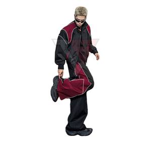 Conjunto de Pantalones y Chaqueta Cortavientos Personalizados ODM para Hombre, Traje Deportivo Reflectante con Cierre, 2 Piezas, Conjunto de Pantalones Cortavientos de Nailon - Product Image 5