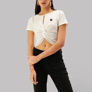 Top Corto Moderno para Mujer, Ropa Casual Cómoda para Uso Diario, Atuendos de Fin de Semana y Estilo Urbano Moderno - Product Image 5