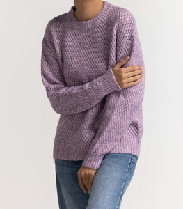 Suéter de Punto Bordado Otoño Invierno, 100% Lana y Algodón, Estilo Vintage, Vestido Camisero para Hombre y Mujer, Cárdigan Cálido de Punto - Product Image 4