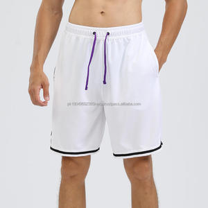 Venta caliente Hombres Deportes Ropa activa Transpirable Pantalones cortos de malla de secado rápido Gimnasio Correr Entrenamiento Pantalones cortos de gimnasio para hombre - Product Image 1