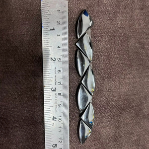 Hematite naturelle, formes variées, taille coussin, pierre polie pour la fabrication de bijoux - Product Image 1