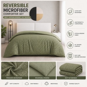 Offre Spéciale – Parure de lit unie 200 GSM, douce, confortable et légère, avec insert de couette de couleur unie, pour toutes les saisons et usage domestique - Product Image 6