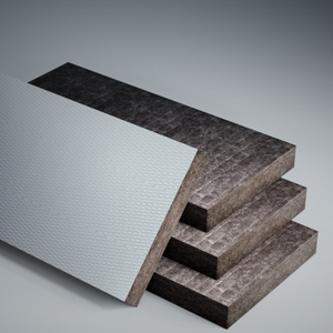 Panel Acústico de Lana Mineral <span class=keywords><strong>Negra</strong></span> Industrial de 50mm 70mm 100mm 150mm, Panel de Aislamiento Acústico Ignífugo, Lana de <span class=keywords><strong>Roca</strong></span> <span class=keywords><strong>Negra</strong></span> - Product Image 1