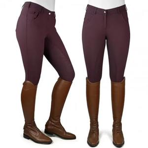 Pantalons d'équitation noirs pour femmes, leggings d'équitation, vêtements pour hommes et femmes, pantalons de cheval, collants, leggings, jodhpurs et culottes d'équitation - Product Image 6