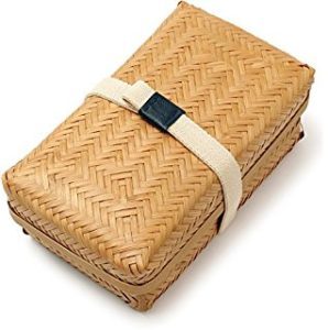 Cesta de bambú cuadrada con asa para almacenamiento de pasteles y frutas, hecha a mano, natural, de fábrica en Vietnam, fabricante mayorista, exportación - Product Image 6