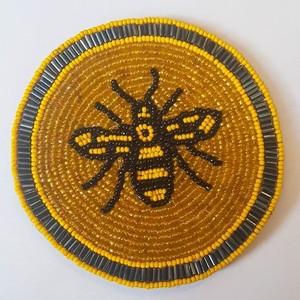 Amazing handmade classic hand embroidery <b>customized</b> choice Tree design coaster use for Tea <b>Cup</b> Home Decorative coasters - Product Image 3