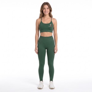 High Waist <b>Yoga</b> Set Women Sports Bra and Shorts Activewear Seamless Fitness Gym Outfit Plus Size - Product Image 2