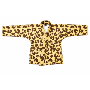 Kimono de Jiu-Jitsu brésilien à imprimé léopard sur toute la surface |   Uniforme d'arts martiaux BJJ personnalisé en polyester/coton imprimé assorti - Product Image 2