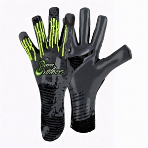 Guantes de Portero de Fútbol Profesionales Unisex de Alta Calidad, Nuevos, de Látex Natural, con Dedos de Media Caña, Resistentes al Desgaste - Product Image 3