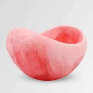 Bol en résine au design créatif, bol en résine de style indien, bol de service en résine pour cuisine, maison et jardin, bol en résine écologique - Product Image 3