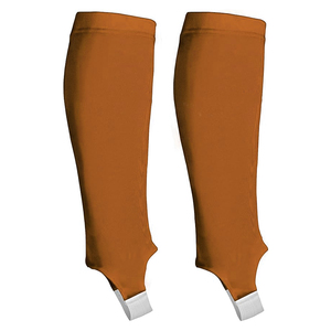 <b>Hot</b> Selling Brown Knee High <b>Socks</b> Breathable Spandex Polyester Cycling <b>Socks</b> for Adults Summer Wear - Product Image 1