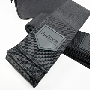 Bandes de compression longues en coton élastique robustes pour la musculation, les squats et la protection des genoux en salle de sport - Product Image 3