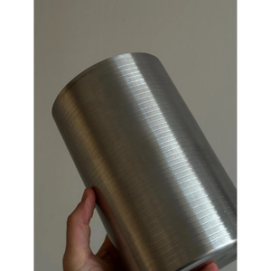 Seau à glace rond moderne en acier inoxydable à bas prix avec pince à glace et couvercle, pour bar, champagne et bière, sans poignée - Product Image 4