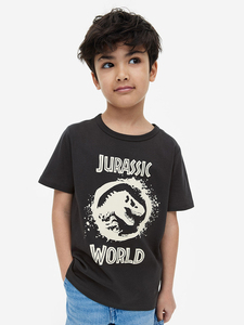 T-shirt vierge unisexe pour enfants, couleur unie, à sublimation, manches courtes, en coton basique, pour bébés filles et garçons, vente en gros - Product Image 4