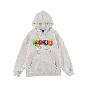 เสื้อฮู้ดดี้ปักลายสีตามสั่ง ผลิตในปากีสถาน พร้อมโลโก้พิมพ์ตามสั่ง ผ้าฝ้าย 100% ลายเรียบ สวมใส่สบาย - Product Image 1