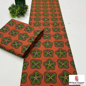 Custom African Wax Print Twill Cotton <b>Fabric</b> Tanzania Design Ankara Outdoor Dress Material OEM ODM Custom <b>Fabric</b> Manufacturer - Product Image 1