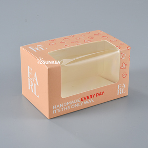 Disposable Take Away Food Grade High Quality Customized LOGO Printing <strong>Sweet</strong> Cake <strong>Box</strong> Packaging Design for Cake - Product Image 5