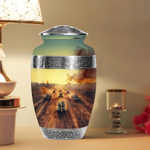 Battle Tank Urns For Human Ashes Adult Mother & Father (10 Inch) - Product Image 4